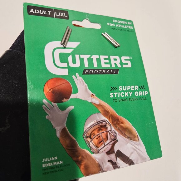 Cutters Size Adult L/XL Football Receiver Gloves New Camo Super Sticky Grip - Picture 1 of 5